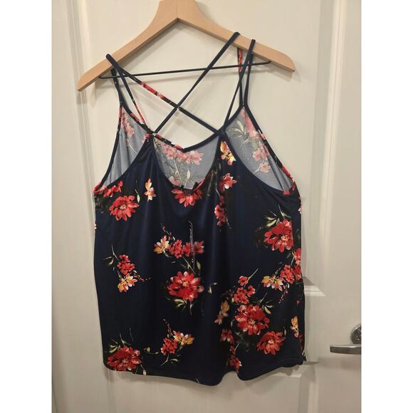 Papermoon Navy Floral Cami - Picture 3 of 8